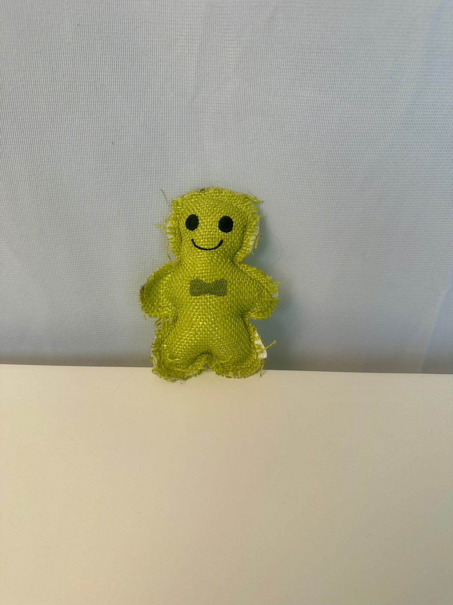 Peluche pour chat - Pain d'épice vert clair