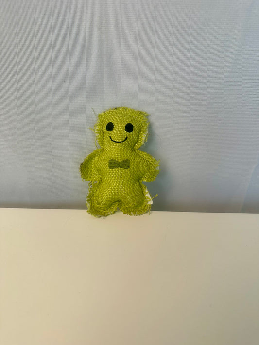 Peluche pour chat - Pain d'épice vert clair