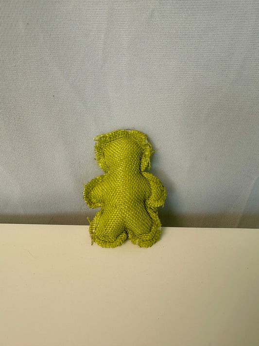 Peluche pour chat - Pain d'épice vert clair