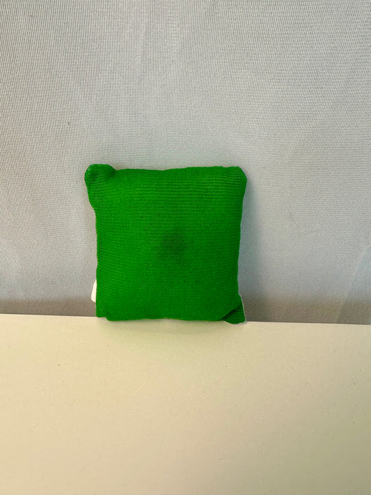 Peluche pour chat - Coussin vert de noël