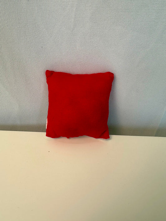 Peluche pour chat - Coussin rouge de noël #2