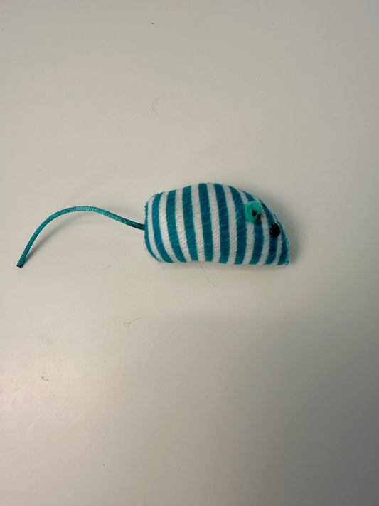 Peluche pour chat - Souris lignée
