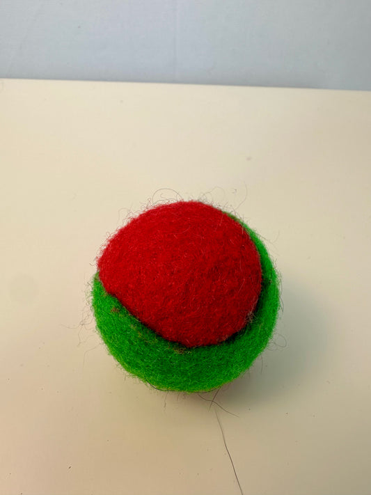 Peluche pour chat - Balle 2 couleurs