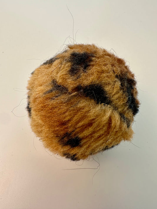 Peluche pour chat - Balle léopard