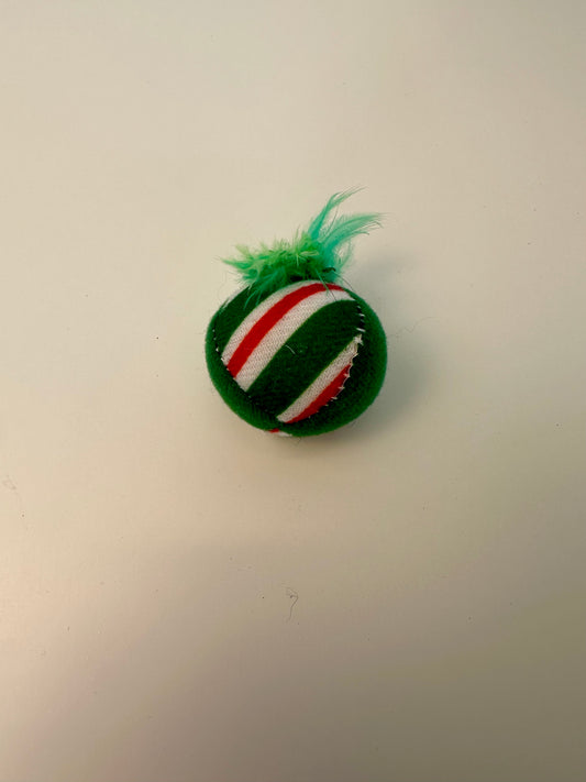 Peluche pour chat - Petite balle verte