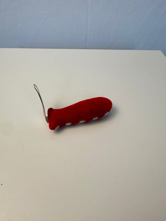 Peluche pour chat - Petit poisson rouge et bleu