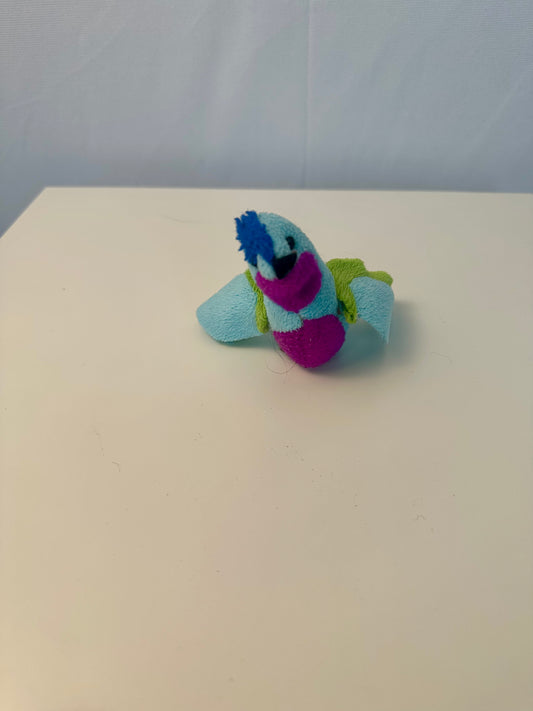 Peluche pour chat - Oiseau bleu