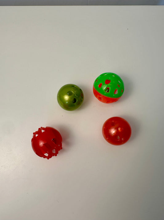balle pour chat - Pack de 4 balles #12
