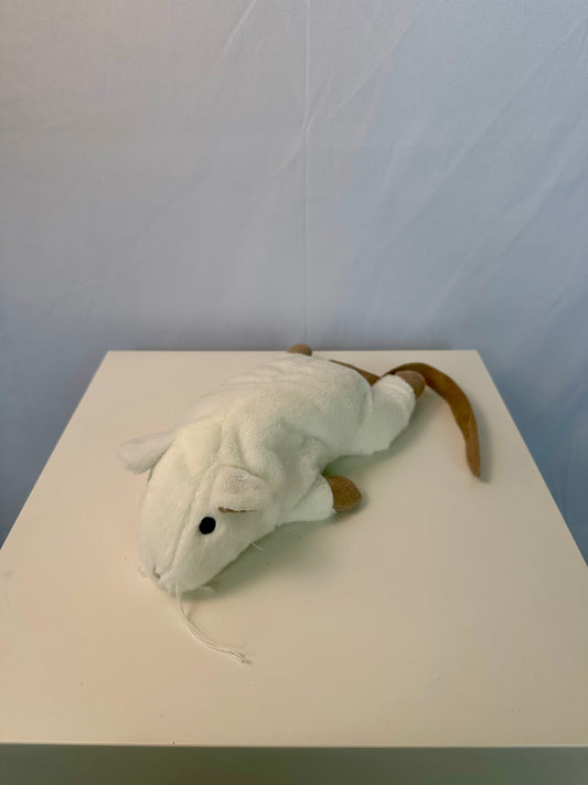 Jouet pour chat - grand souris blanche