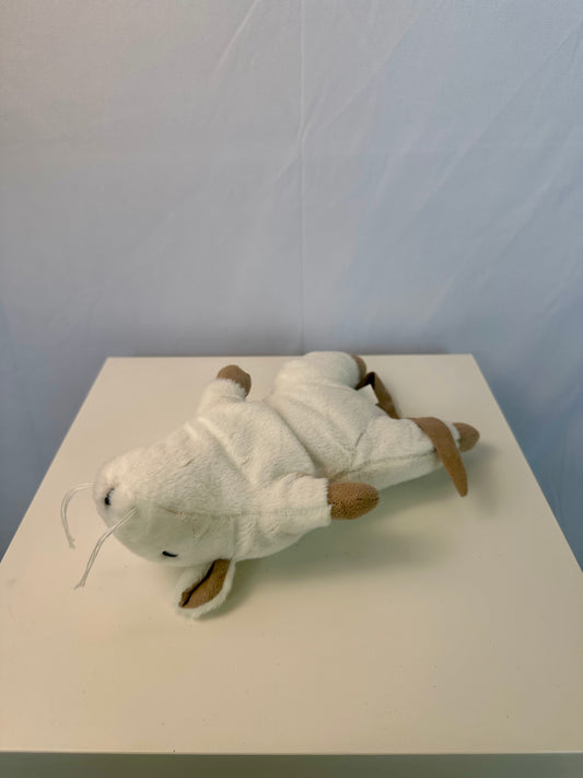 Jouet pour chat - grand souris blanche