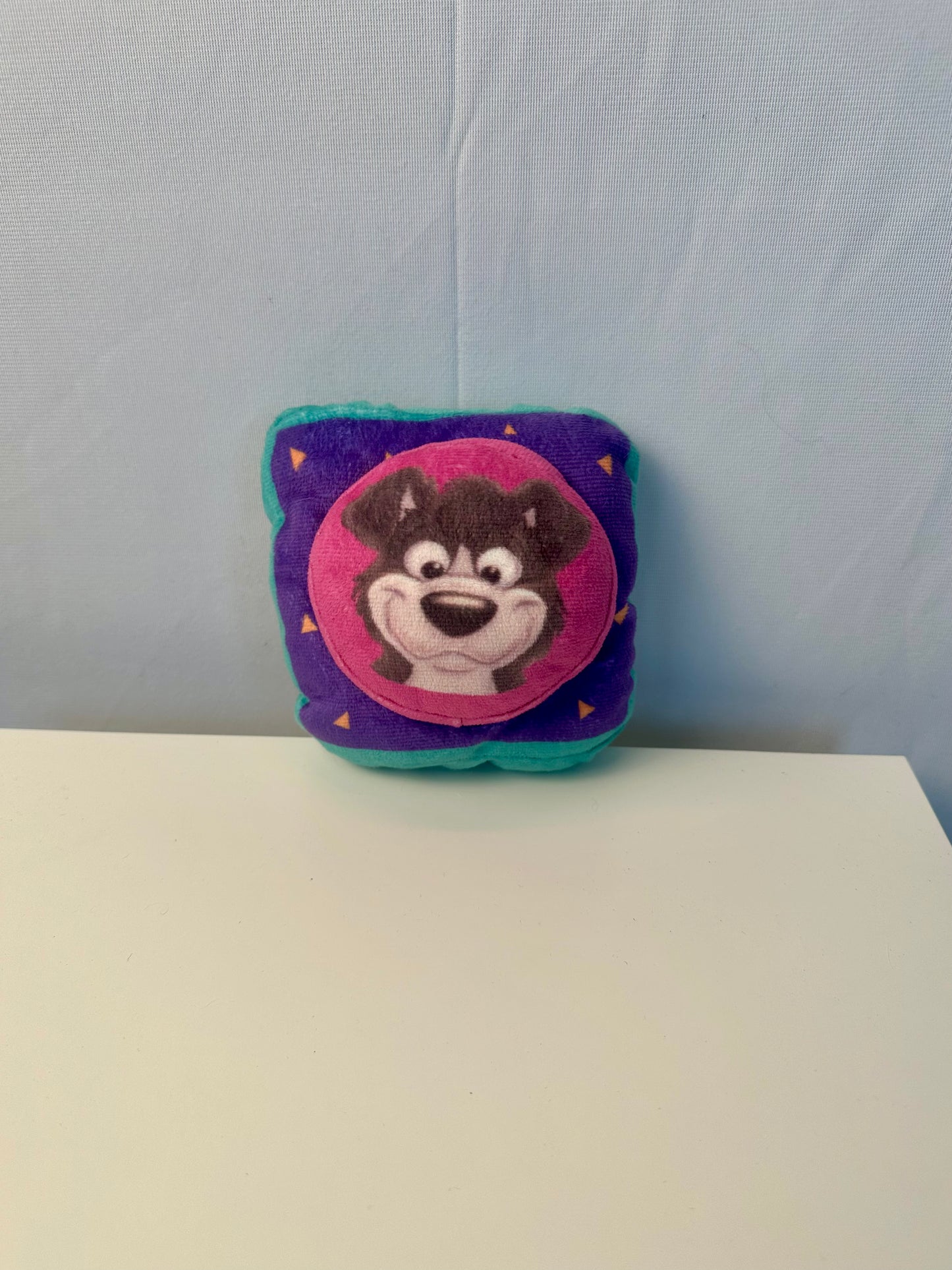 Jouet pour chien - bouton rose
