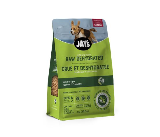 Jay's Nourriture Crue & Déshydratée Pour Chien - Recette à L'agneau