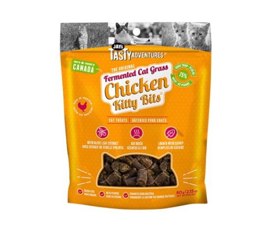 Gâteries Fermentées Pour Chat, Poulet 60gr