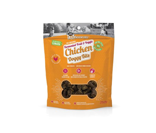 Jay's Tasty, Gâteries Fermentées Pour Chien, Fruits & Légumes Poulet 170gr