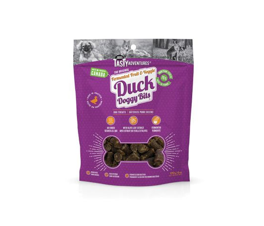 Jay's Tasty, Gâteries Fermentées Pour Chien, Fruits & Légumes Canard 170gr