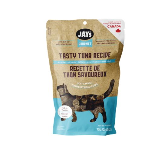 Jay's Gourmet, Gâteries Pour Chat, Thon 75gr