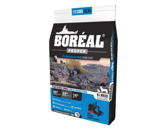 Boréal Proper, Nourriture Pour Chien - Grains Santé, Poisson D'océan