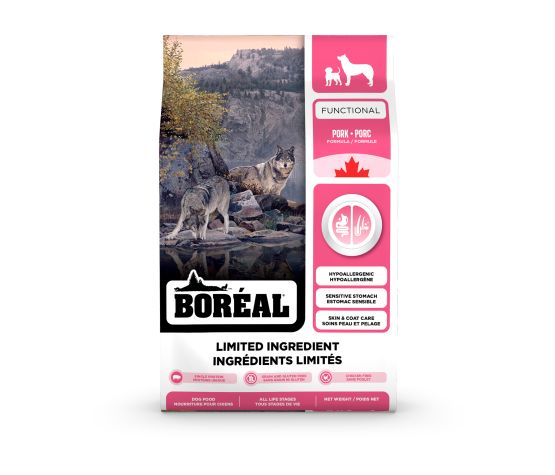 Boréal Functional, Nourriture à Ingrédients Limités Pour Chien - Porc