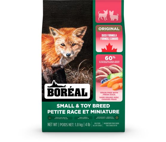 Boréal Original, Nourriture Pour Chien De Petite Race - Sans Grains, Canard