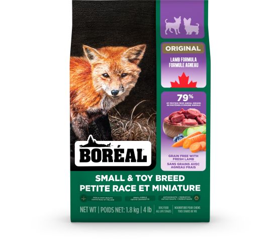Boréal Original, Nourriture Pour Chien Miniature & Petite Race - Sans Grains, Agneau