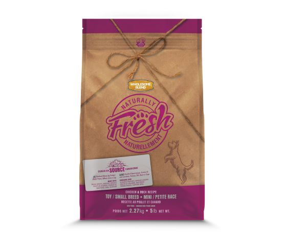 Trouw Nutrition Naturellement Fresh Nourriture Pour Chien Petite Race, Poulet/canard 2.27 Kg