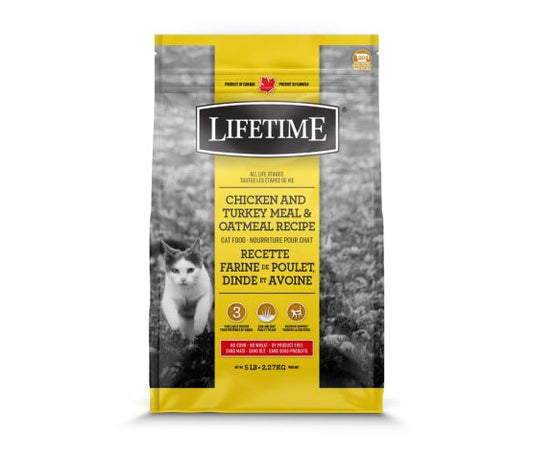 Trouw Nutrition Lifetime Nourriture Pour Chat, Poulet/dinde/avoine