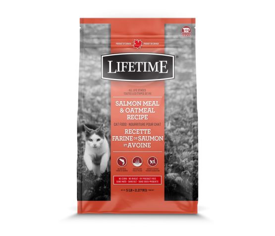 Trouw Nutrition Lifetime Nourriture Pour Chat, Saumon/avoine