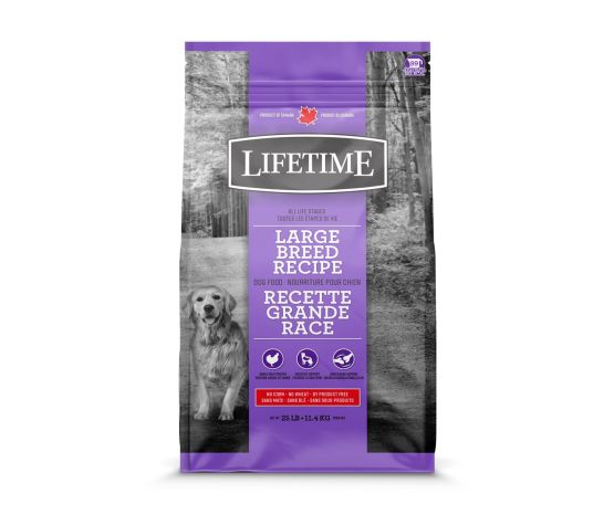 Trouw Nutrition Lifetime Nourriture Pour Chien De Grande Race, Poulet/avoine 11.4 Kg