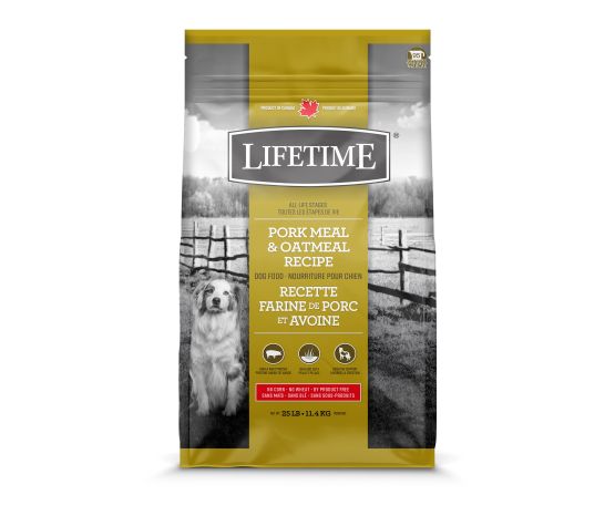 Trouw Nutrition Lifetime Nourriture Pour Chien, Porc/avoine