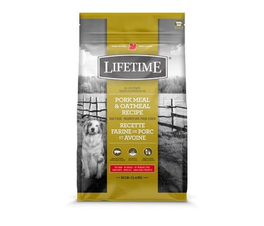 Trouw Nutrition Lifetime Nourriture Pour Chien, Porc/avoine