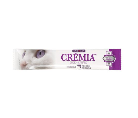 Obt Crèmia Gâteries à Lécher Pour Chat, Boules De Poils - Canard