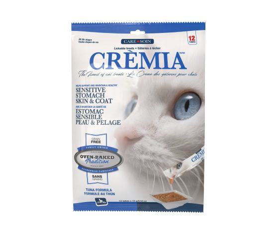 Obt Crèmia Gâteries à Lécher Pour Chat, Peau Et Estomac - Thon