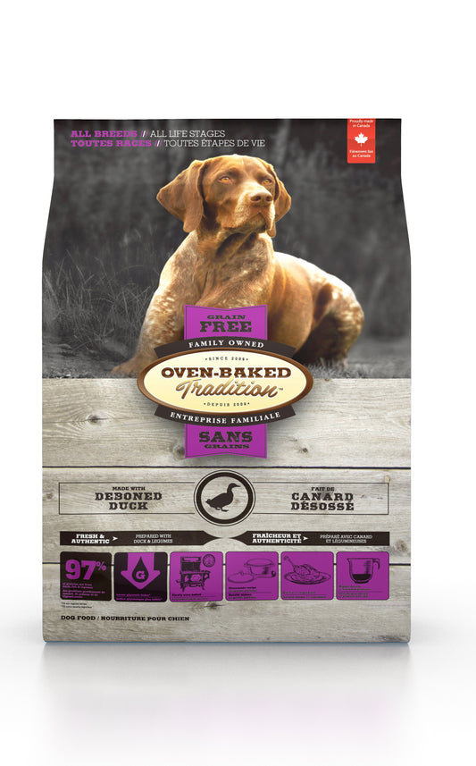 Obt Nourriture Sèche Sans Grains Pour Chien - Canard