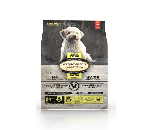 Obt Nourriture Sèche Sans Grains Pour Chien De Petite Race - Poulet
