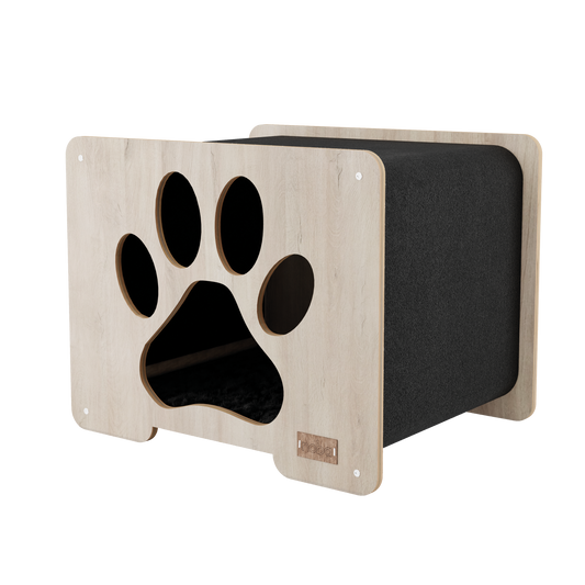 La cabane à griffer et à cacher pour chat - Maître Animalier