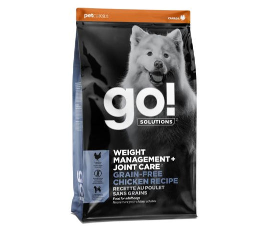 Petcurean Go! Contrôle Du Poids + Articulations Sans Grains Pour Chien Poulet
