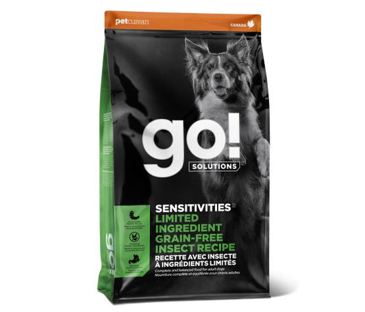 Petcurean Go! Sensitivities Lid Sans Grains Pour Chien Insecte