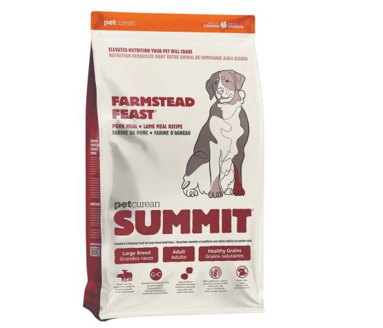 Petcurean Summit Farmstead Feast Nourriture Pour Chien Adulte De Grande Race