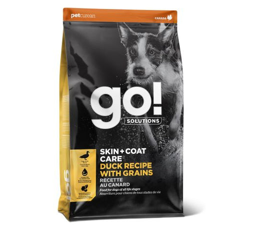 Petcurean Go! Peau + Poils Pour Chien Canard
