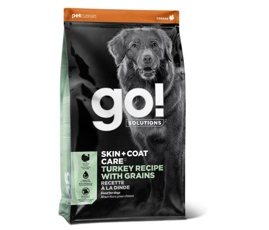Petcurean Go! Peau + Poils Pour Chien Dinde