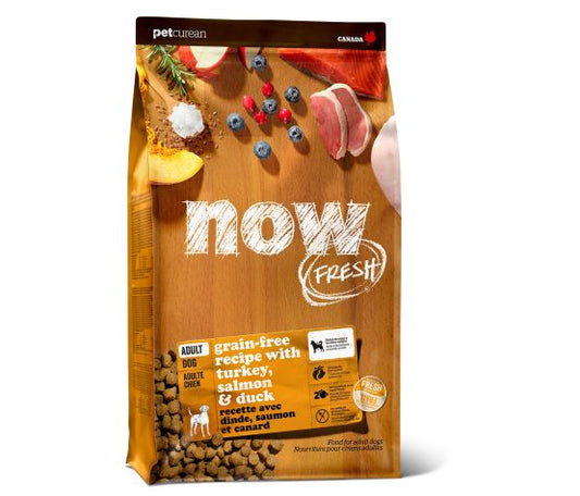 Petcurean Now Fresh Sans Grains Pour Chien Dinde/saumon/canard