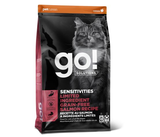 Petcurean Go! Sensitivities Lid Sans Grains Pour Chat Saumon