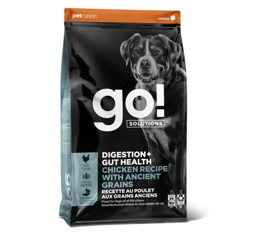 Petcurean Go! Digestion + Santé Intestinale Aux Grains Anciens Pour Chien Poulet