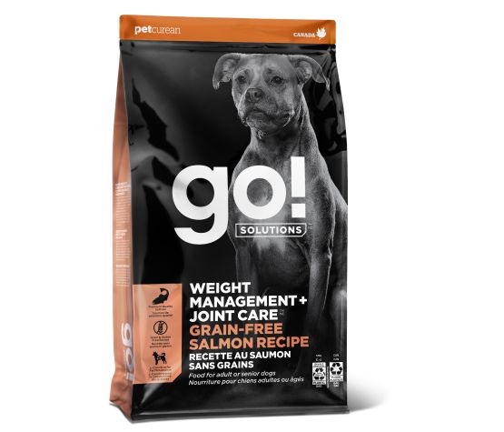 Petcurean Go! Contrôle Du Poids + Articulations Sans Grains Pour Chien Saumon
