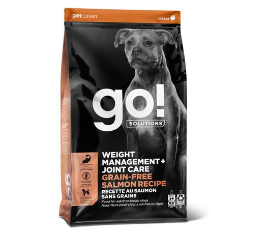 Petcurean Go! Contrôle Du Poids + Articulations Sans Grains Pour Chien Saumon