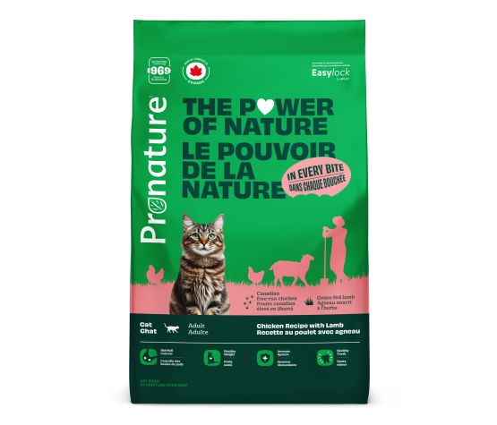 Pronature Nourriture Pour Chat - Recette Au Poulet Avec Agneau