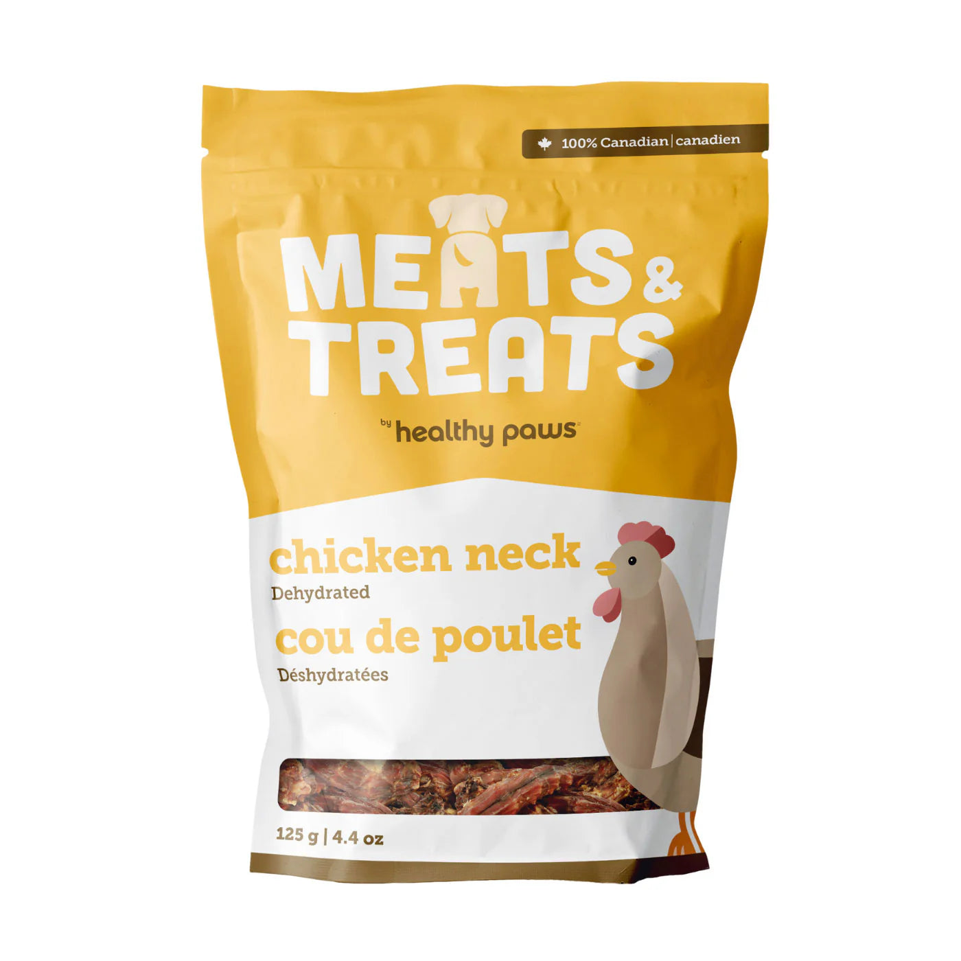Cou de poulet déshydraté 125 g