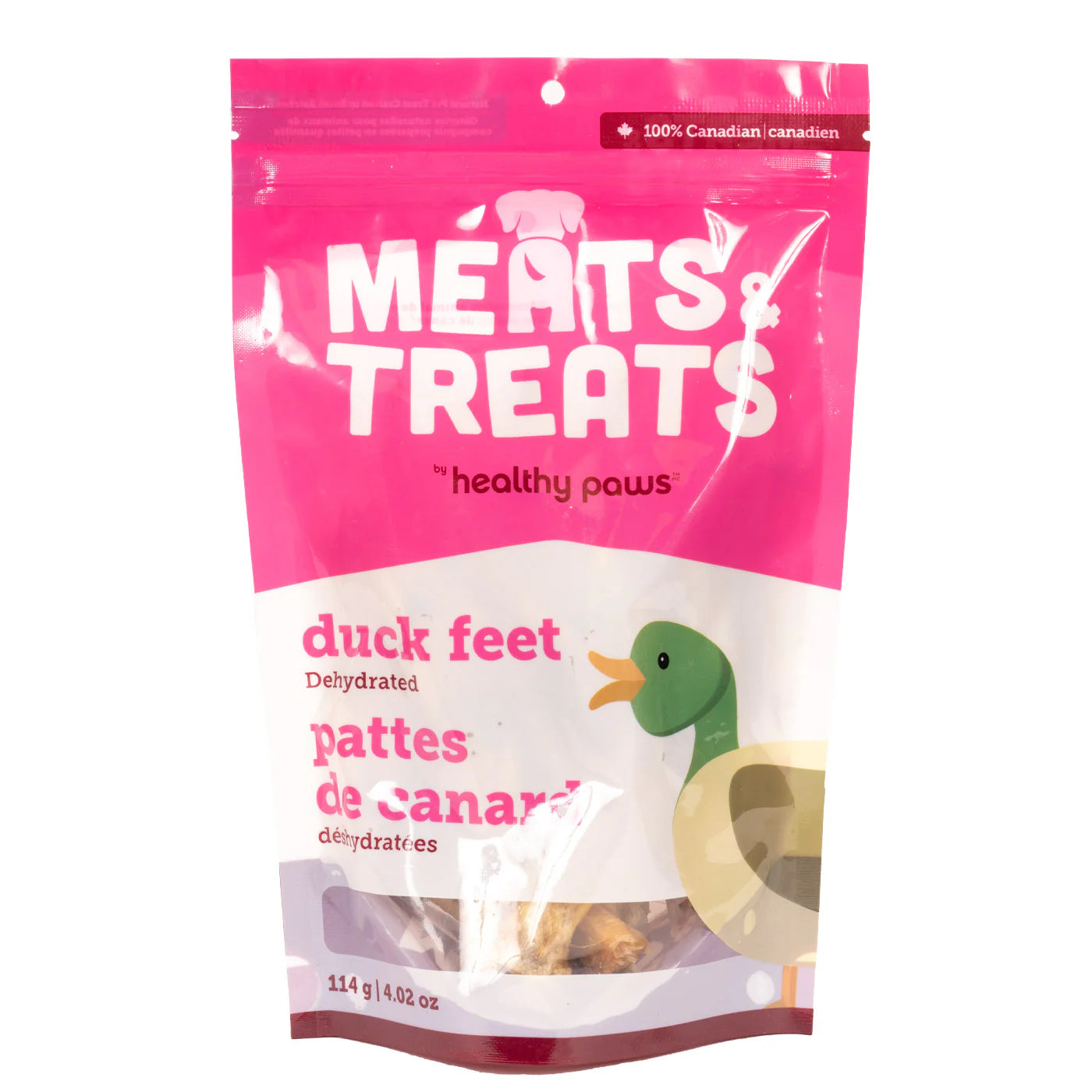 Pieds de canard déshydratés 125 g
