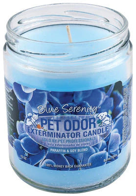 Bougie - bleu sérénité