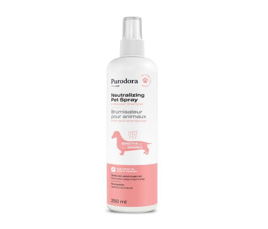 Purodora Lab, Brumisateur Neutralisant D'odeurs Pour Animaux à La Peau Sensible